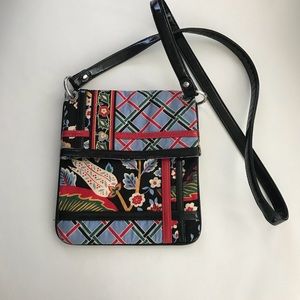 Vera Bradley foldover shoulder bag